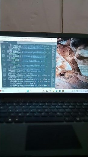 Rain and Thunderstorm using html css and js #webdevelopment #coding #staticwebsitedesign