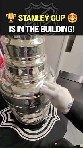 POV: Escorting the STANLEY CUP 🏆