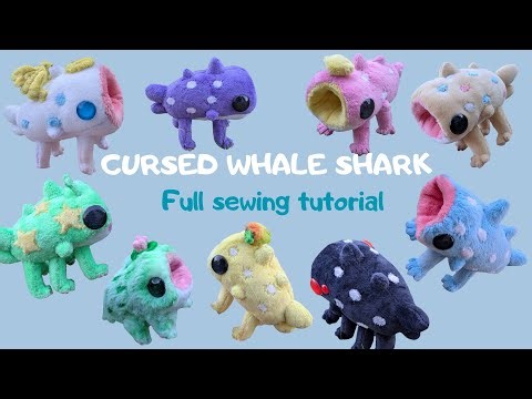 Cursed whale shark | full sewing tutorial