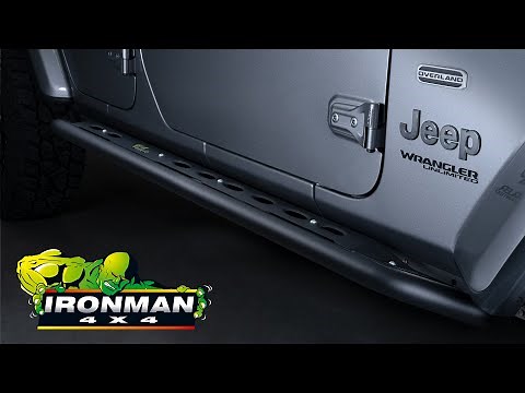 Ironman 4x4 Heavy Duty Steps Suited For Jeep Wrangler JL Unlimited | Install Guide