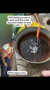 16K views · 37 reactions | POV: Getting to site for Masonry work and the only source of water to work with in that region   #highlights @highlight #workers #fyp #viralvideoシ #construction #reels #trending #engineering #fypシ゚ | Taiwo Okubanjo | Facebook