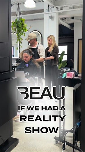 𝐬𝐚𝐥𝐨𝐧 𝐛𝐞𝐚𝐮 | boston balayage + extensions | If Salon Beau were a reality show… Big personalities. Bigger blowouts. And iced coffee orders that require their own production budget.... | Instagram