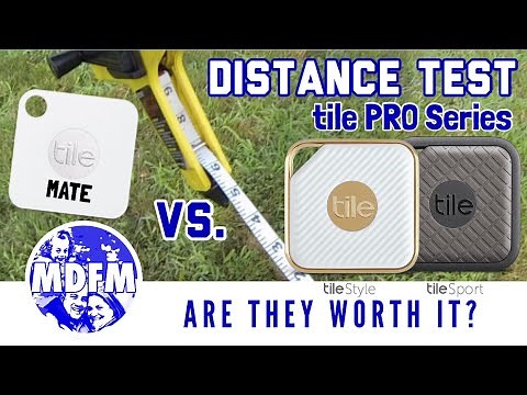 TILE Mate VS TILE Pro Series Distance Test