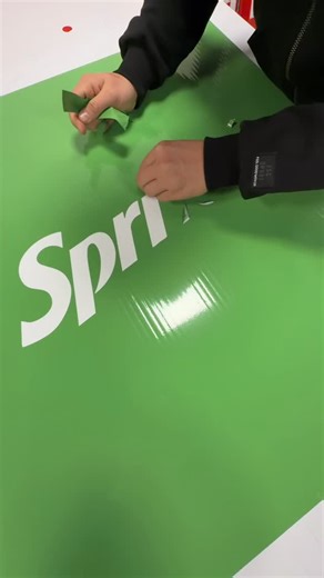 Luxury Design Signs on Instagram: "Nothing beats a clean vinyl peel 😍 #signage #torontosigns #fastsigns #torontosigns #signsgta"