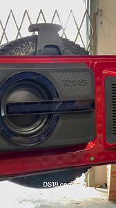 BRO-BASS Ported Enclosure with RGB LED Grille for 6th Gen Ford Bronco Tailgate 😎 Stay tuned for full video of the install. BRING THE BOOM TO YOUR BRONCO WITH DS18’S BRO-BASS! 😎✨ #ds18 #welikeitloud #bronco #ford #subwoofer #subs #bass #tailgate #enclousure #proaudio #caraudio #basshead #boxdesign #speaker #rgblights #waterproof #install #demo #power #foryou #diy #install #behindscenes | DS18