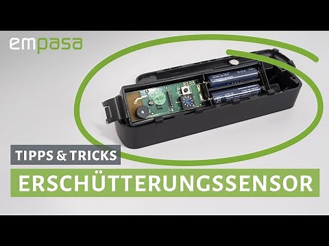 Erschütterungssensor / Windsensor für elektrische Markisen einstellen – Anleitung | empasa