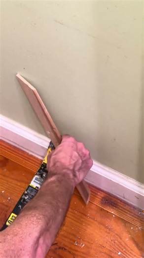 How not to and how to remove baseboard.