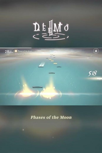 DEEMO II【Phases of the Moon】Hard / LV.10 #rayark #deemo2 #rhythmgame #shorts