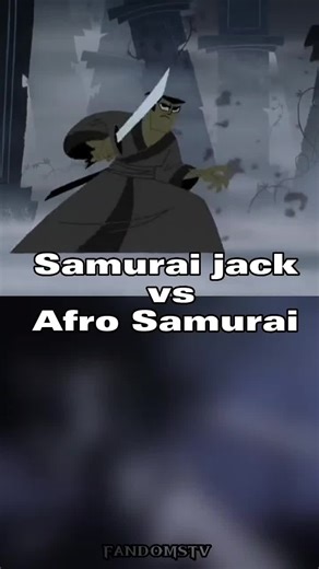 Samurai Jack vs Afro Samurai: A Cartoon Showdown