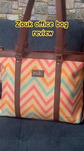 Zouk office bag review | #review #zouk #office #essentials