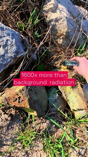 With Radiacode, every day reveals something new, even uranium in roadside rocks. Stay safe. ⚠️