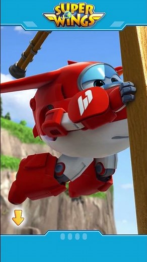Superwings | Shorts | Teamwork at the Waterfall #superwings