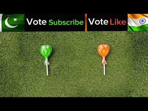 Satisfying Video I Unpack Rainbow Chupa Chups Sweets ASMR | Candy Tastes Pak Vs Ind