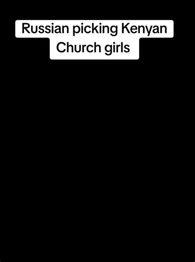 Russian YouTuber picking up Kenyan girls at Jesus winner church in Roysambu