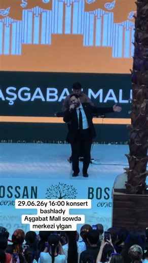 Aşgabat Mall söwda merkezi — konsert we söwda maglumatlary
