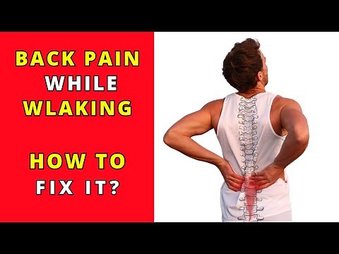 Lower back pain while walking? How to fix it immediately