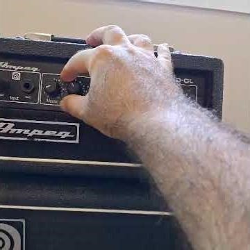 Amplificador Ampeg Micro Cl Baixo Cabeçote + Caixa 2x10 [à VENDA]