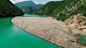‘It is ugly and sad’: How Bosnia’s beautiful Drina river became a dump