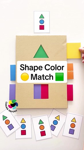 Shape Color Match for Kids - Creative Learning Activities