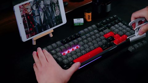 KEMOVE P11 4-Key Keycap Puller - Custom Gaming Mechanical Keyboard Cleaning and Removal Tool, Made with PC and 420 High-Carbon Stainless Steel, Suitable for Standard Layout Keyboards (White)