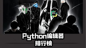 从夯到拉来讲Python编辑器排行榜