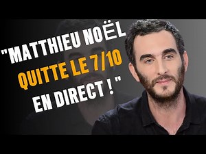 France Inter bouleversée : Matthieu Noël claque la porte du 7/10