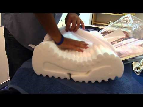 Chiropractor demonstrates memory foam pillows