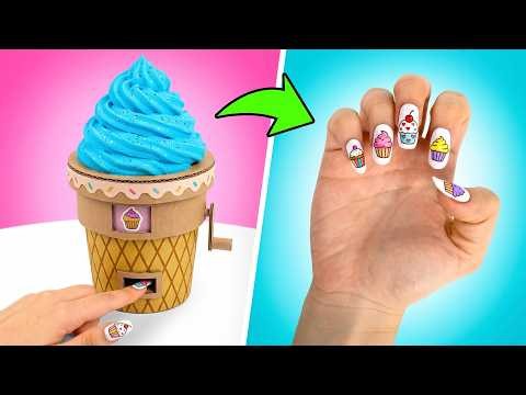 💅 DIY Mesin Nail Art dan Makeover Kuku Kertas yang Kreatif ✨