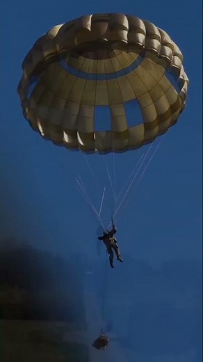 Why Paratroopers Drop Their Bags First.