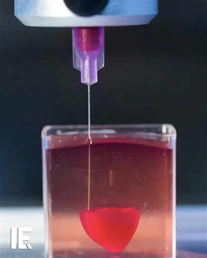 18K views · 268 reactions | This miniature heart was printed using human tissue, one more step in artificially grown organs for human transplants. | Interesting Engineering | Facebook