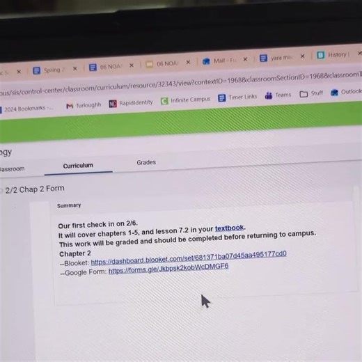 Infinite Campus Assignments