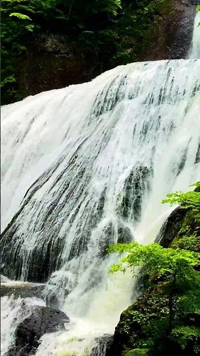 雨上がりの絶景。袋田の滝 #絶景 #袋田の滝 #観光スポット