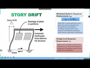 5 Story Drift, Overturning, Buidling Separation, Earthquake Load Equation