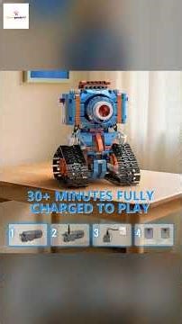 STEM Building Blocks Robot Kit: Unleash Epic LEGO Battles! 🤖⚙️🚀