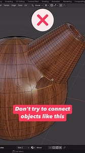 16K views · 79 reactions | ❌ Don’t try to connect objects like this #edge #simulation #tutorial #3d #blender #blender3d #blendertutorial #challenge #render #game #animation #vfx #b3d #viralvideo #lighting #reels #short #tips #tricks | Blender Tips | Facebook