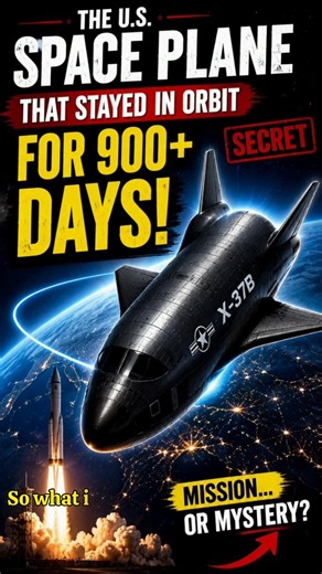 🛰️ The U.S. Space Plane That Stayed in Orbit for 900+ Days! 😱