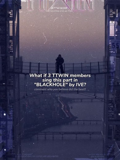"Blackhole" - @IVE.official cover by TTWIN #kpop #ttwingrp #kca #cover... | singing cover