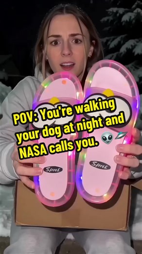 Light Up Your Night Walks with LED Slippers