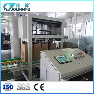 [Hot Item] Box Carton Packing and Packaging Line Bottle Drop Box Packer Machine