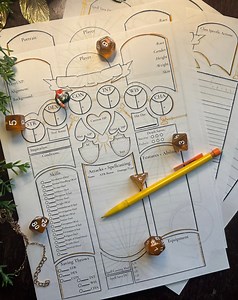 Minimalist Paladin Dnd 5E Character Sheet: PDF Digital Download, Fillable and Printable DND Sheet - Etsy