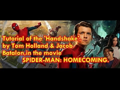 Spider-Man: Homecoming Handshake!!