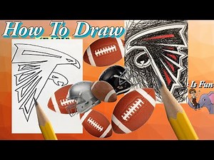 Atlanta Falcons Football Logo | Drawing for Beginners | Fun Drawing Tutoials