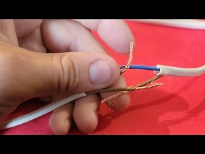 How to repair an electrical cable