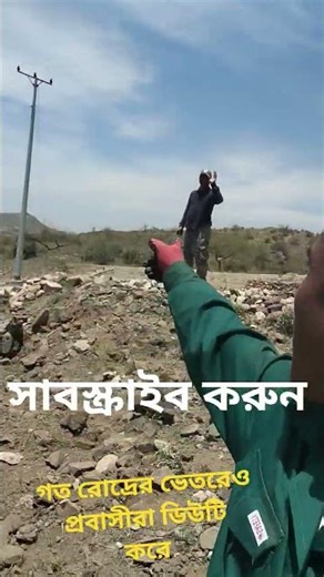 Expatriates have to work cutting tree branches in the sun