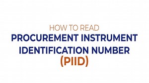 Procurement Instrument Identification Number