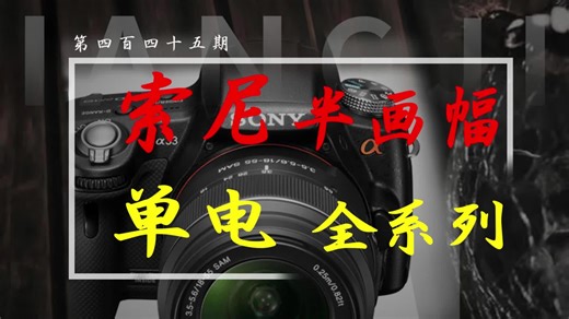 索尼半画幅单电全系列盘点：从 SLT-A33 到 A77 II，10 款机型的兴衰与特性解析