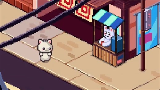 I've found the first must-try cat game of 2024: a boba bar management sim where you serve bubble tea to other cats
