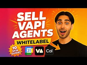 Ready to Sell VAPI Whitelabel Appointment Booking Agent | Cal.com & Google Cal