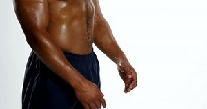 Muscular Man Standing Arm Crossed Against Stock Footage Video (100% Royalty-free) 29574316 | Shutterstock