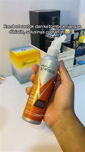 rambut kering dan mudah rontok, cuman ini solusinya sih😎 #makarizo #makarizoadvisor #hairtonicmakarizo #hairtonic #perawatanrambut